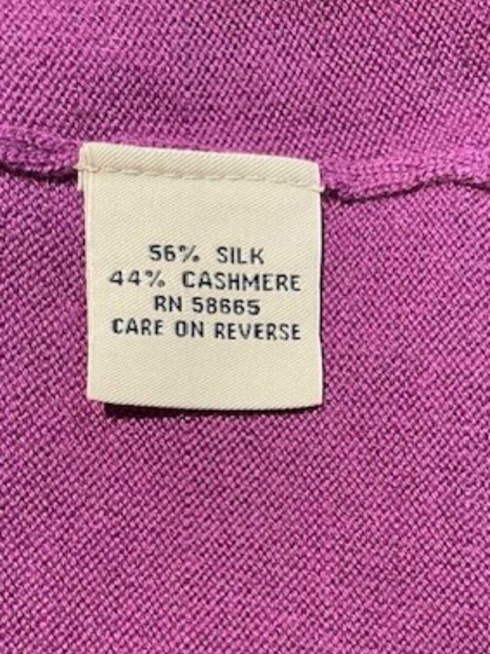 Faconnable Knit Cashmere/Silk Sweater Brand New Large - Picture 5 of 5